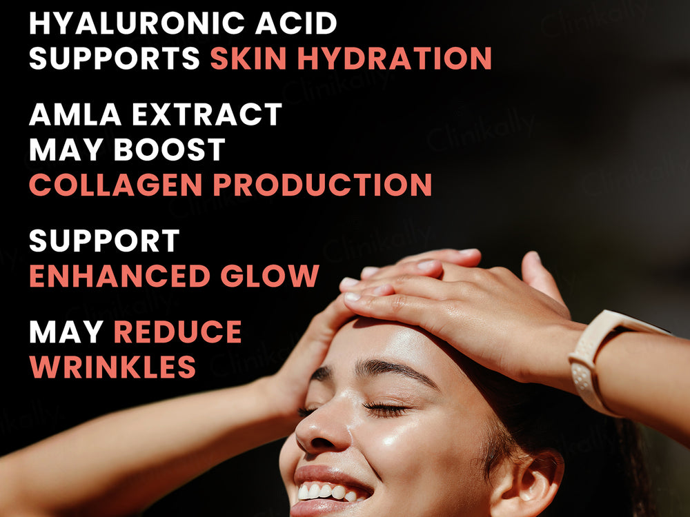 Carbamide Forte Natural Biotin Gummies For Hair Growth - Strawberry Flavour