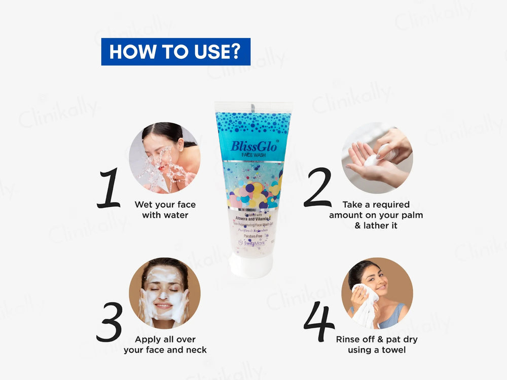 Blissglo Skin Rejuvenating Face Wash Gel
