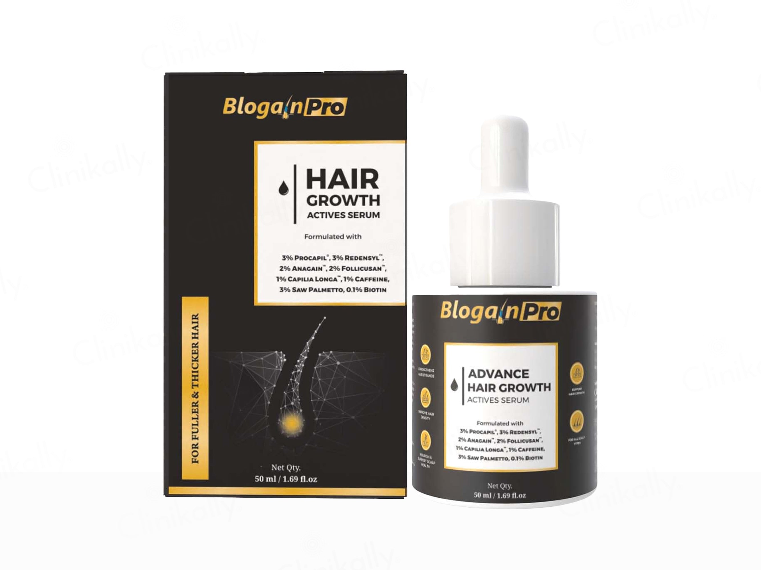 Blogain Pro Hair Growth Actives Serum