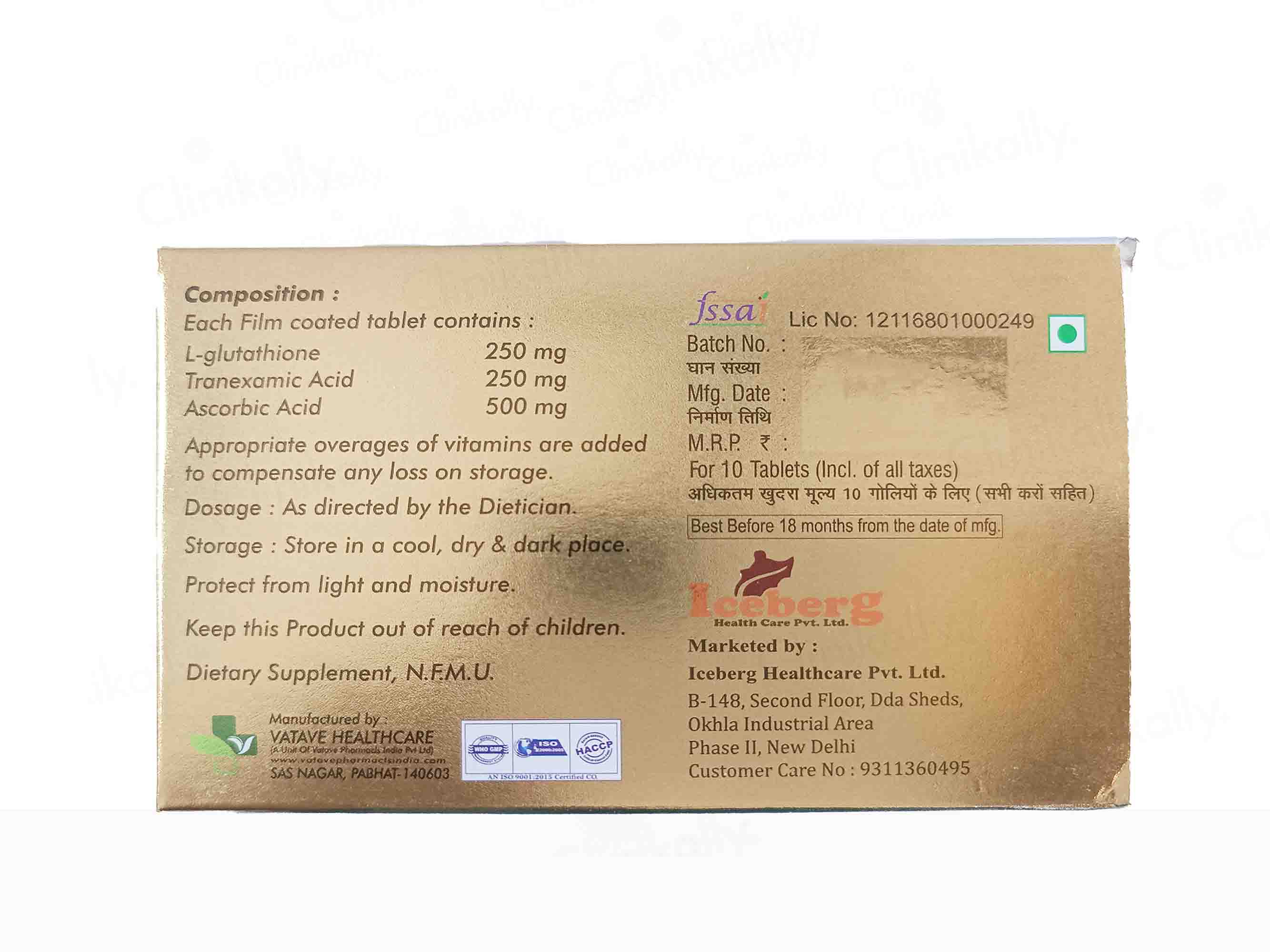 Buy Bloomberg-Forte Tablet Online | Clinikally