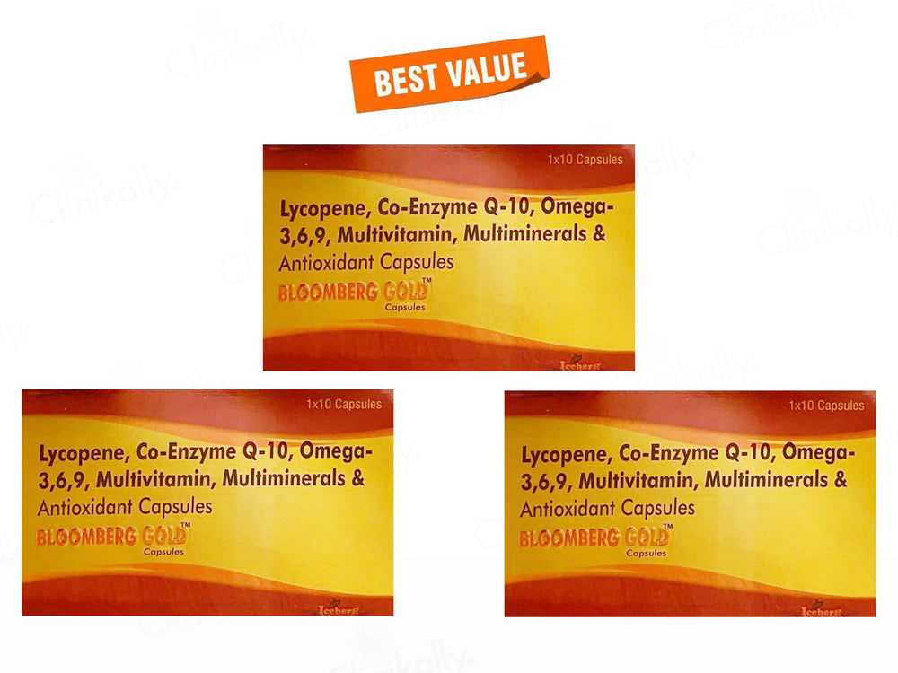 Bloomberg Gold Antioxidant Capsule