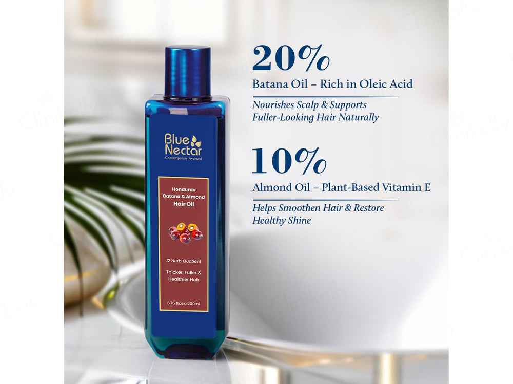 Blue Nectar Honduras Batana & Almond Hair Oil