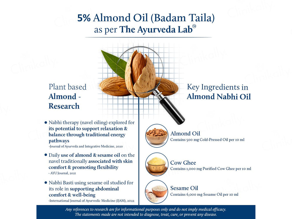 Blue Nectar Niraa Nabhi Oil With Ghee & Almond Oil