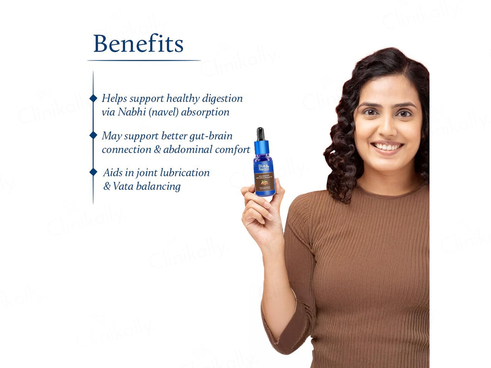Blue Nectar Niraa Nabhi Oil With Ghee & Almond Oil