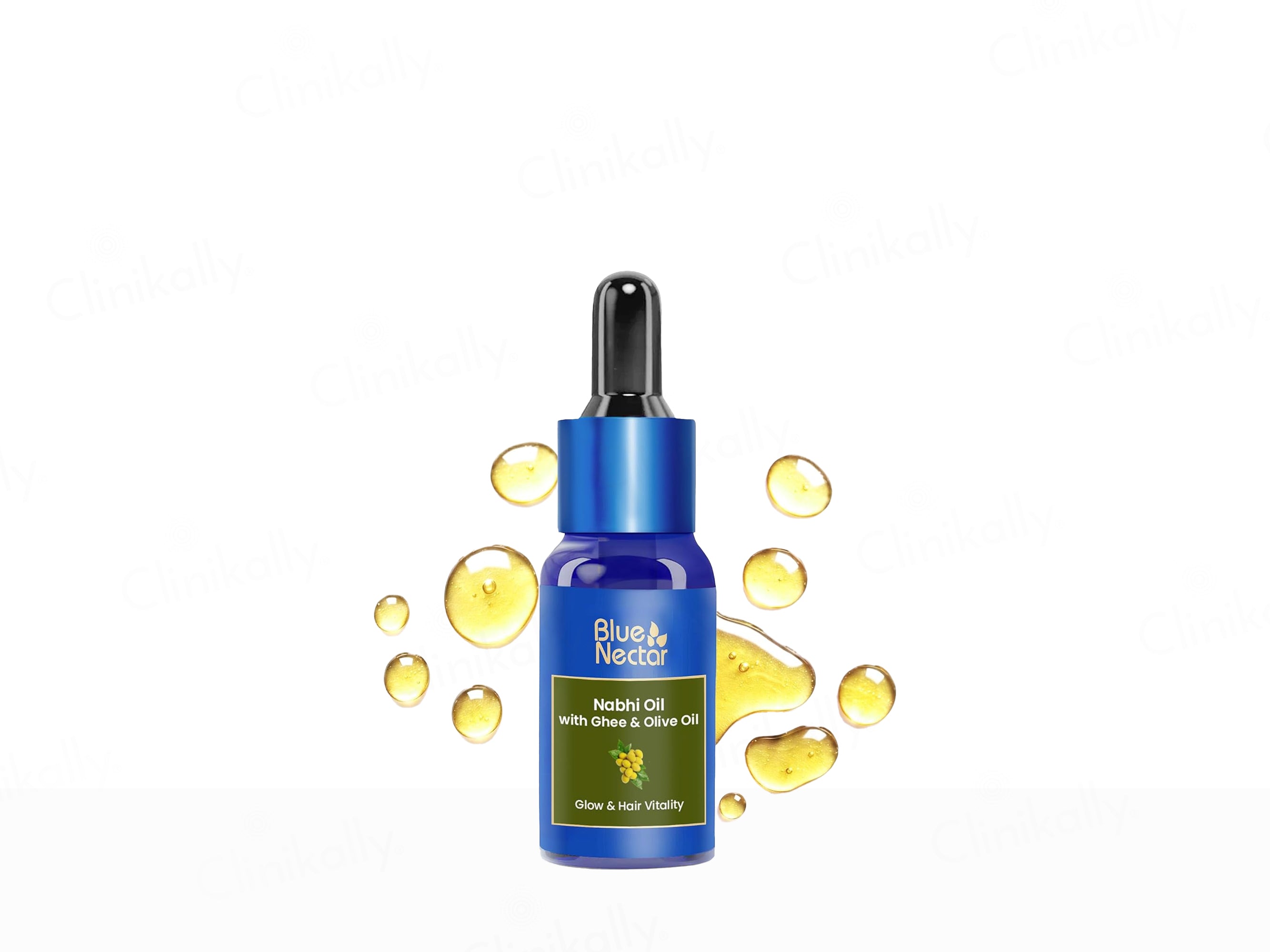 Blue Nectar Niraa Nabhi Oil With Ghee & Olive Oil