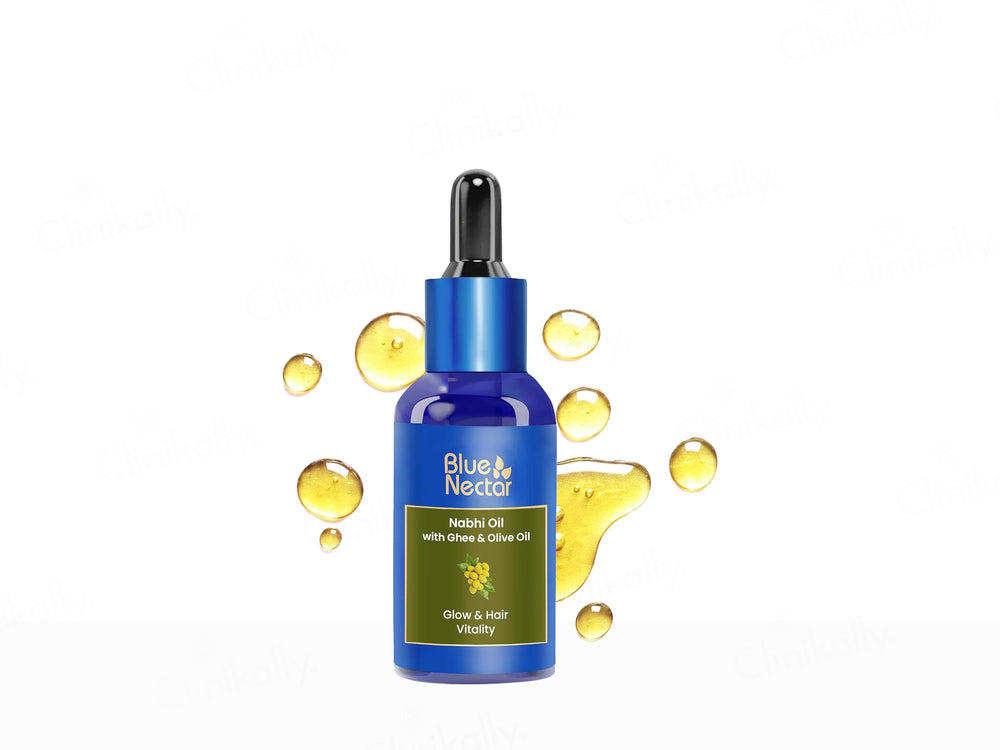 Blue Nectar Niraa Nabhi Oil With Ghee & Olive Oil
