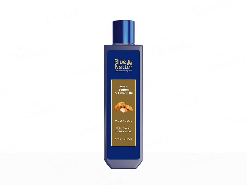 Blue Nectar Niraa Saffron & Almond Oil For Stretch Marks