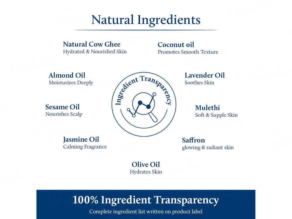 Blue Nectar Shubhr Almond & Ghee Baby Massage Oil