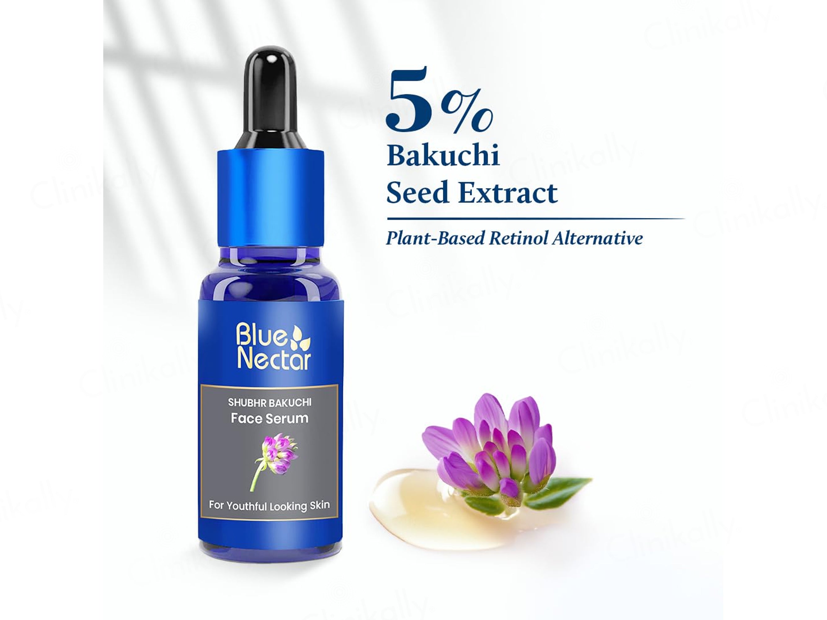 Blue Nectar Shubhr Bakuchi Face Serum