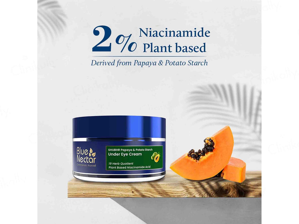 Blue Nectar Shubhr Papaya & Potato Starch Under Eye Cream