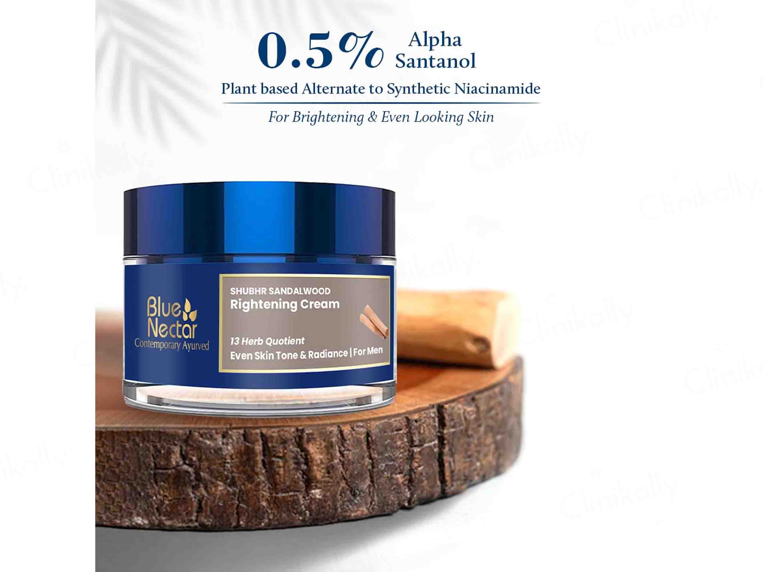 Blue Nectar Shubhr Sandalwood Face Cream For Men