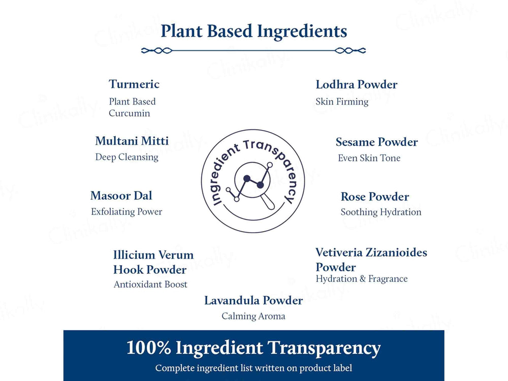 Blue Nectar Shubhr Turmeric Star Anise Ubtan Powder Face Pack