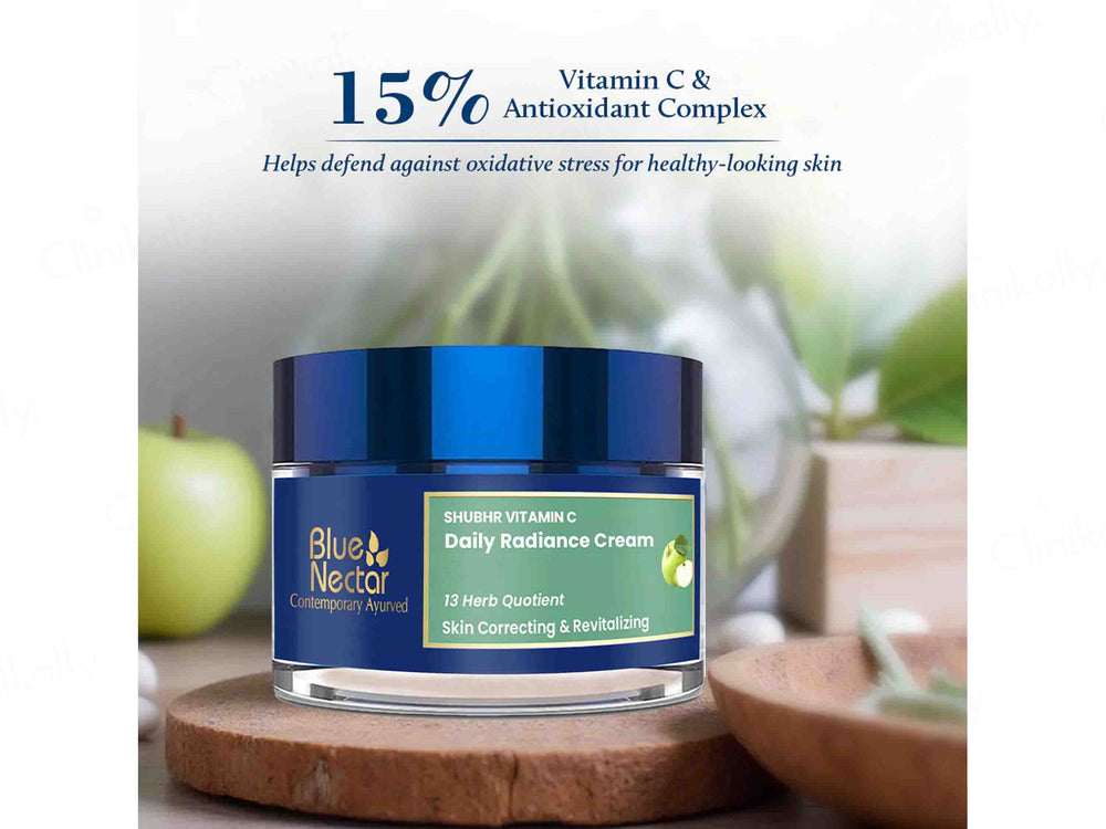 Blue Nectar Shubhr Vitamin C Daily Moisturizing Cream