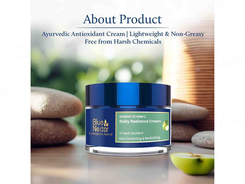 Blue Nectar Shubhr Vitamin C Daily Moisturizing Cream