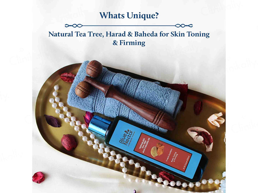 Blue Nectar Triphaladi Tea Tree Firming Body Oil