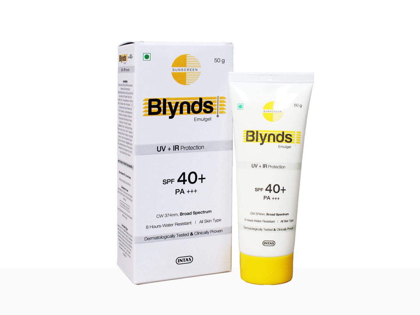 Blynds Emulgel Sunscreen SPF 40+ PA+++ - Clinikally