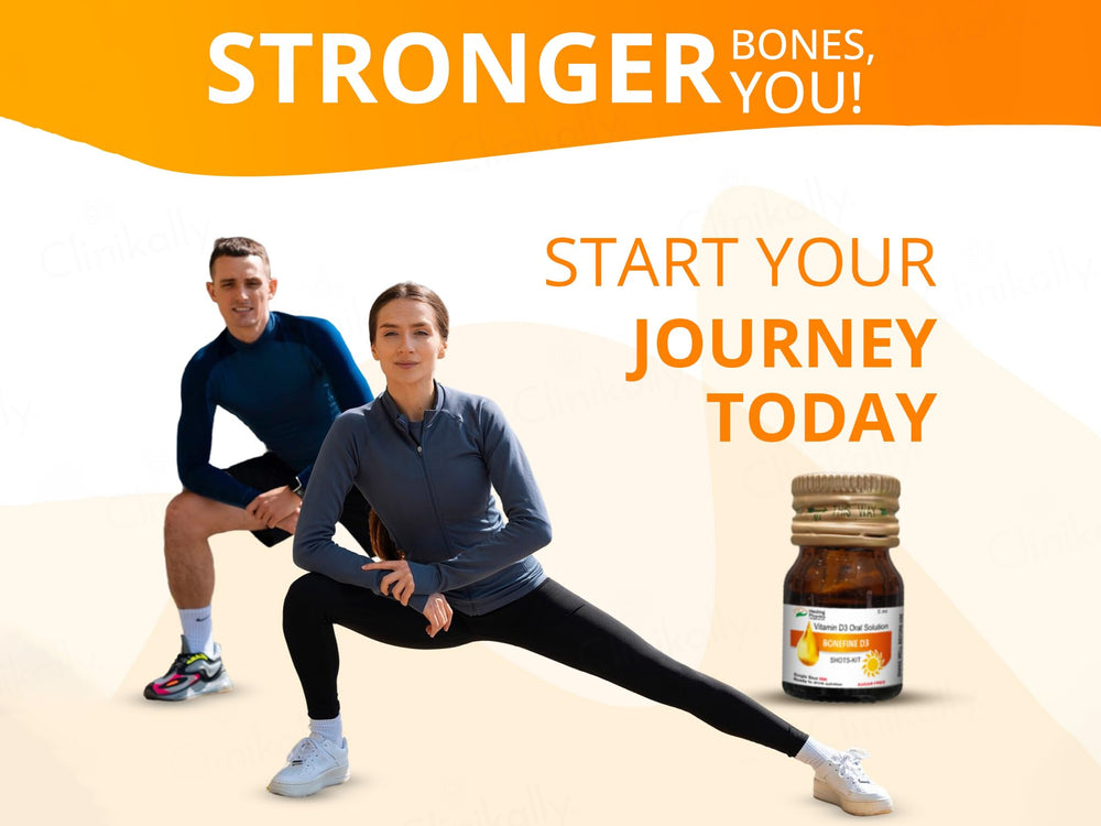 Bonefine D3 60000 IU Sugar Free Nano Shots Oral Solution