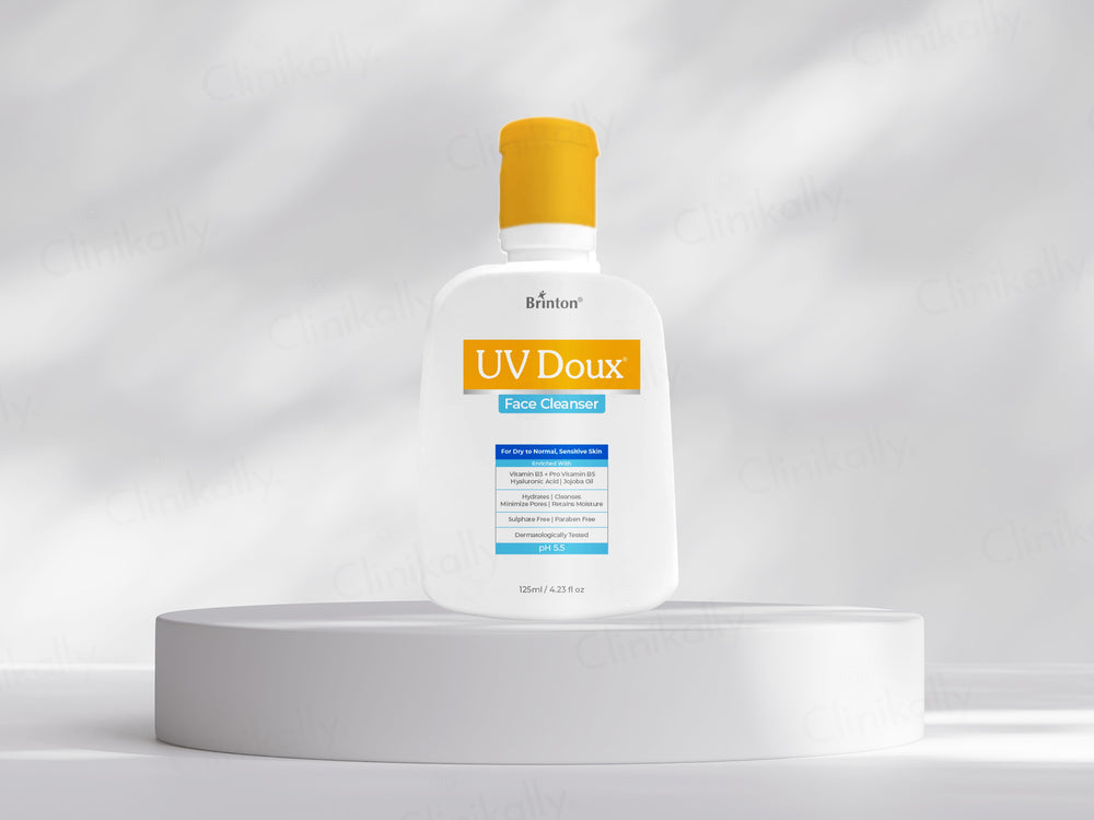UV Doux Face Cleanser For Dry To Normal, Sensitive Skin