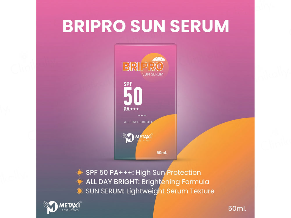 Bripro Sun Serum Sunscreen SPF 50 PA+++