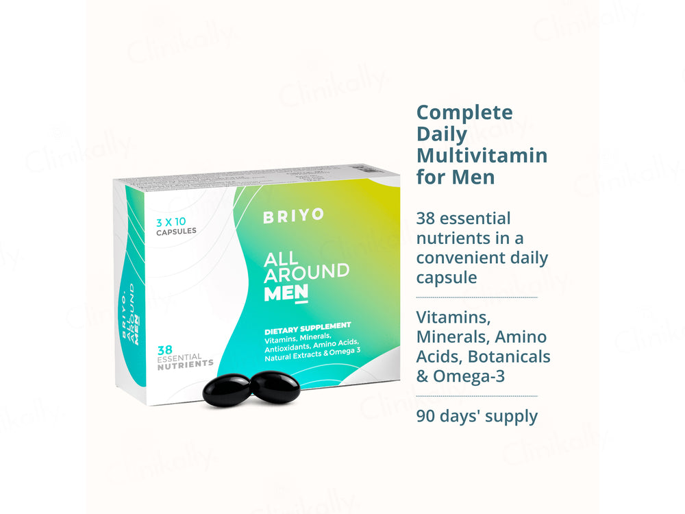 Briyo All Around Men Dietary Supplement Capsule