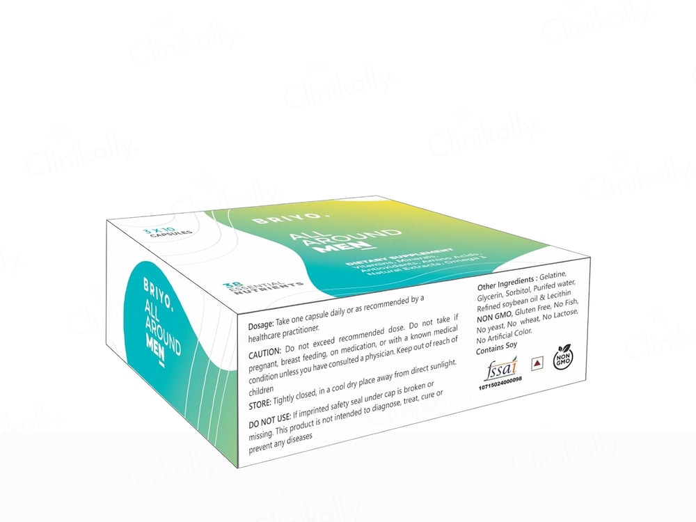 Briyo All Around Men Dietary Supplement Capsule