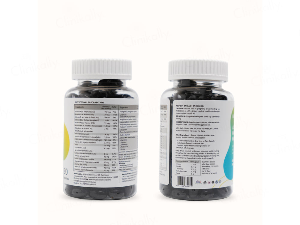 Briyo All Around Men Dietary Supplement Capsule