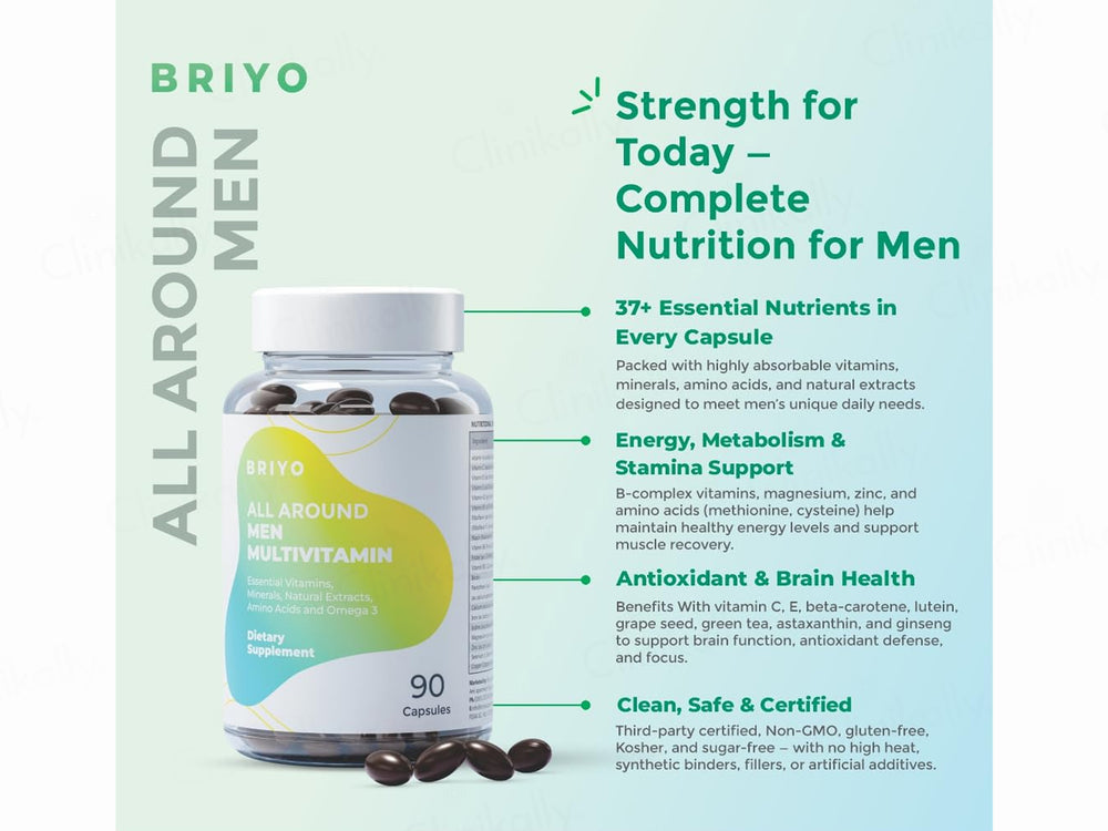 Briyo All Around Men Dietary Supplement Capsule