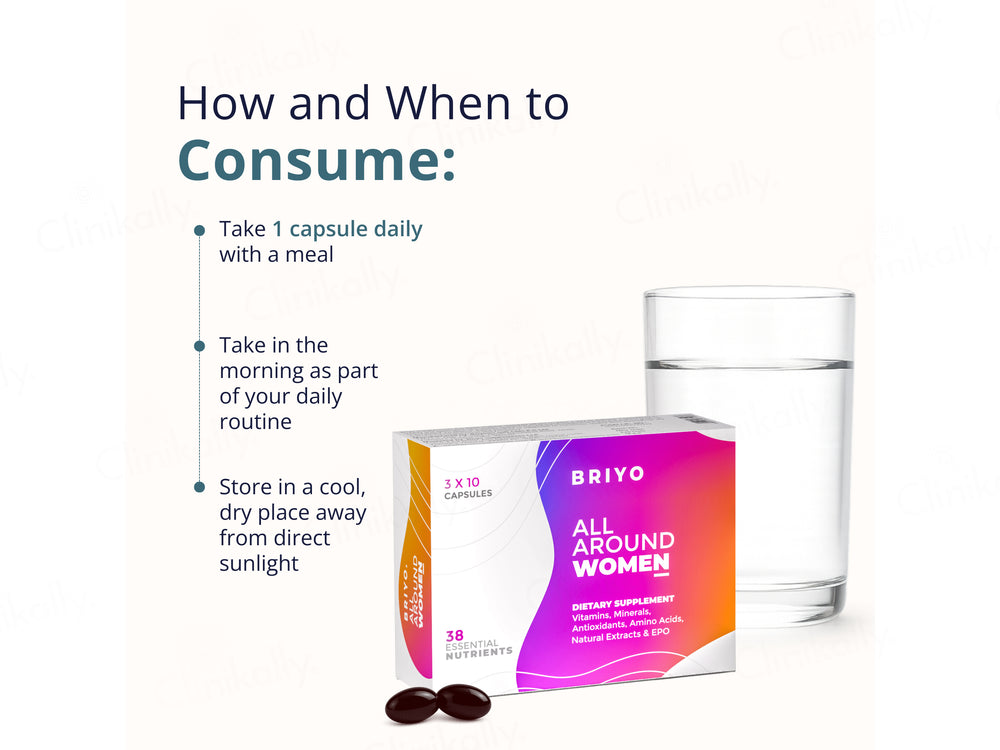 Briyo All Around Women Dietary Supplement Capsule