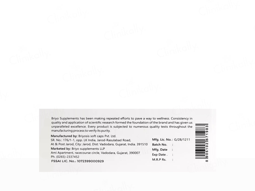 Briyo All Around Women Dietary Supplement Capsule