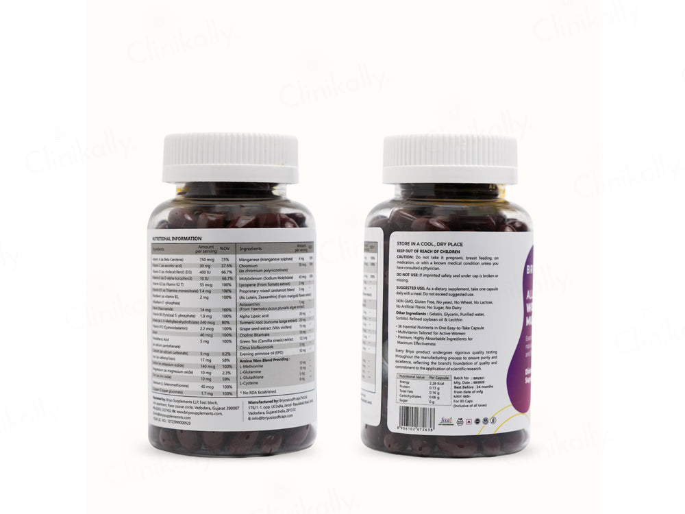 Briyo All Around Women Dietary Supplement Capsule