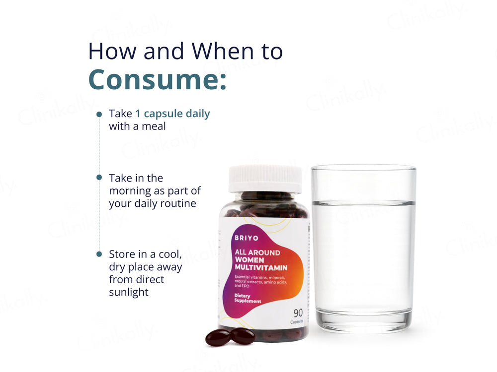 Briyo All Around Women Dietary Supplement Capsule