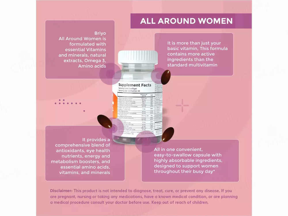 Briyo All Around Women Dietary Supplement Capsule