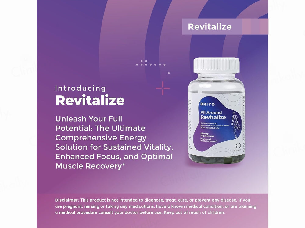 Briyo All Round Revitalize Dietary Supplement Capsule