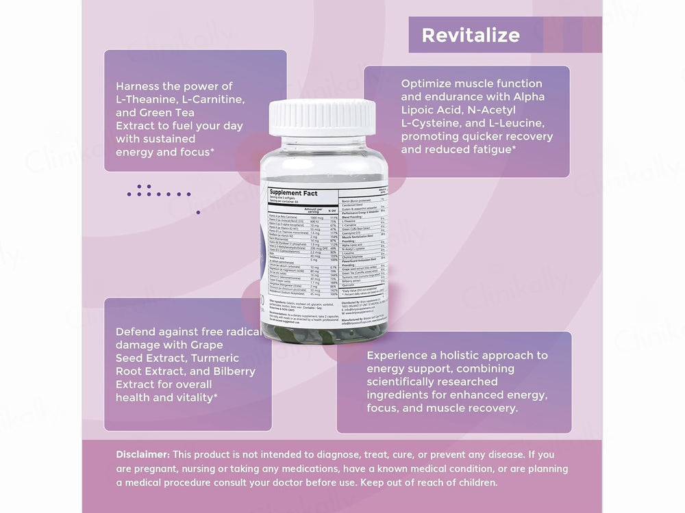 Briyo All Round Revitalize Dietary Supplement Capsule