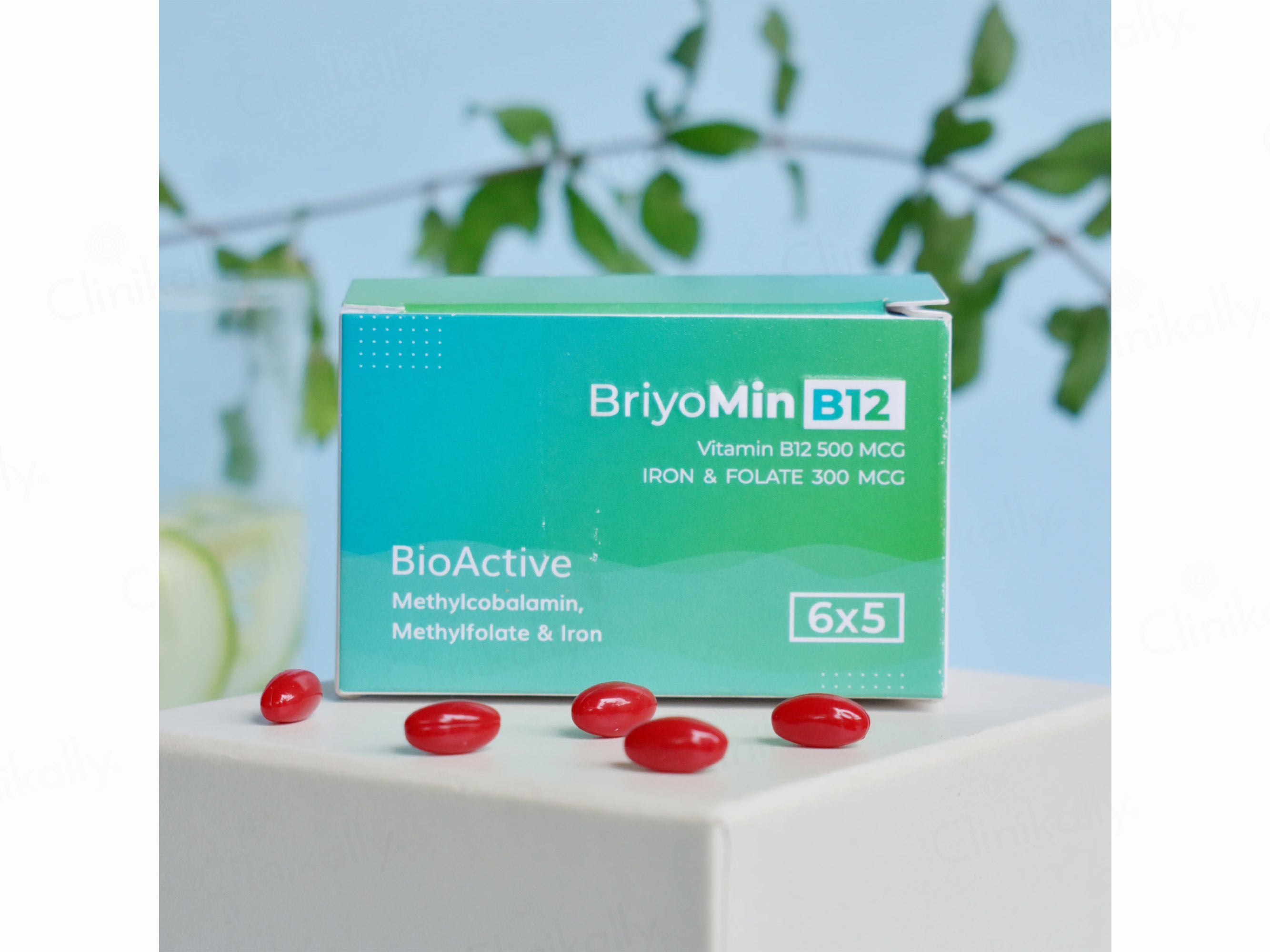Briyo Min B12 Bio Active Vitamin B12 500 mcg Capsule