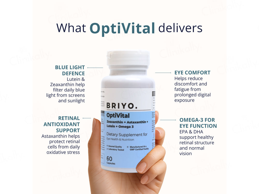 Briyo Optivital Eye Health Supplement Capsule