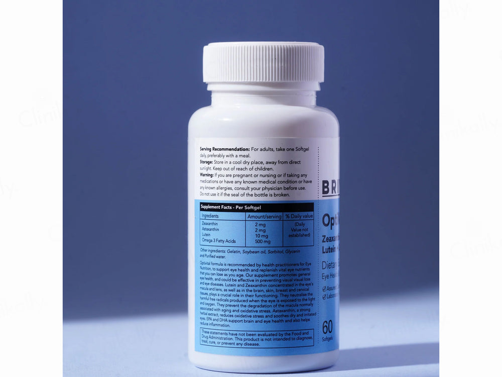 Briyo Optivital Eye Health Supplement Capsule