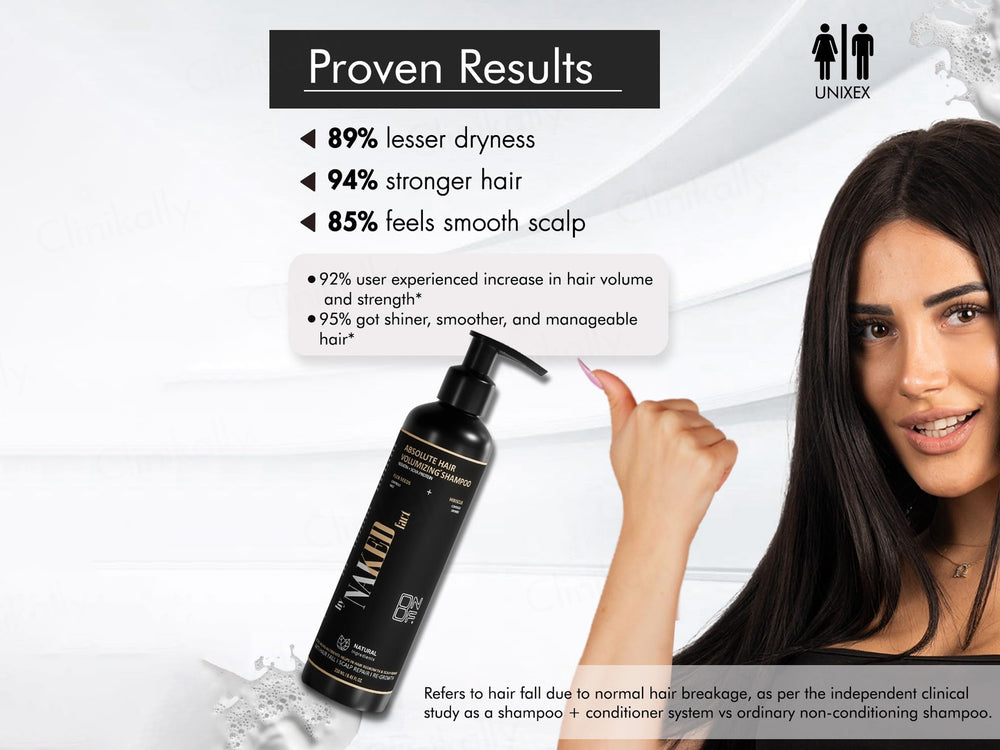 By Naked Fact Absolute Hair Volumizing Keratin + Soya Protein Shampoo
