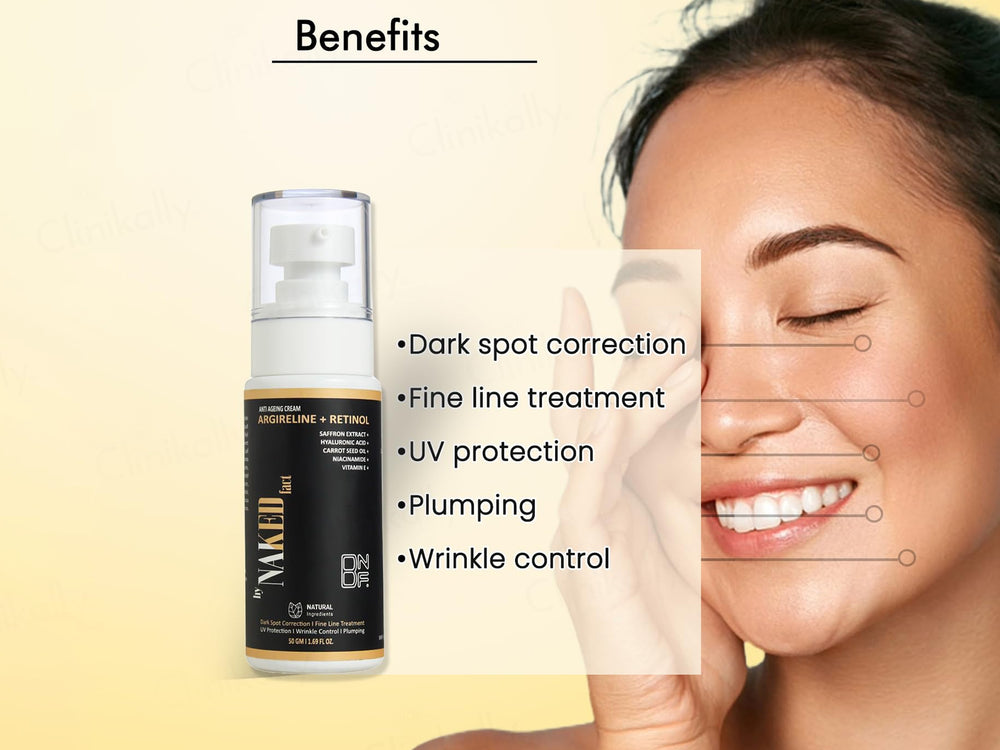 By Naked Fact Argireline + Retinol Anti Ageing Cream