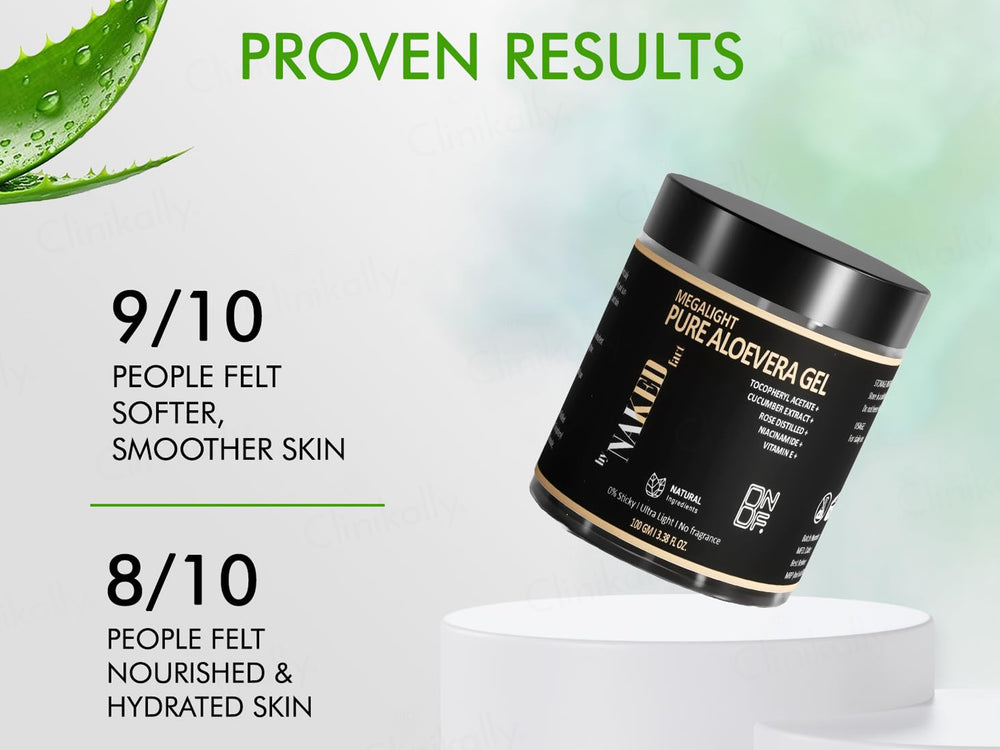 By Naked Fact Megalight Pure Aloevera Gel