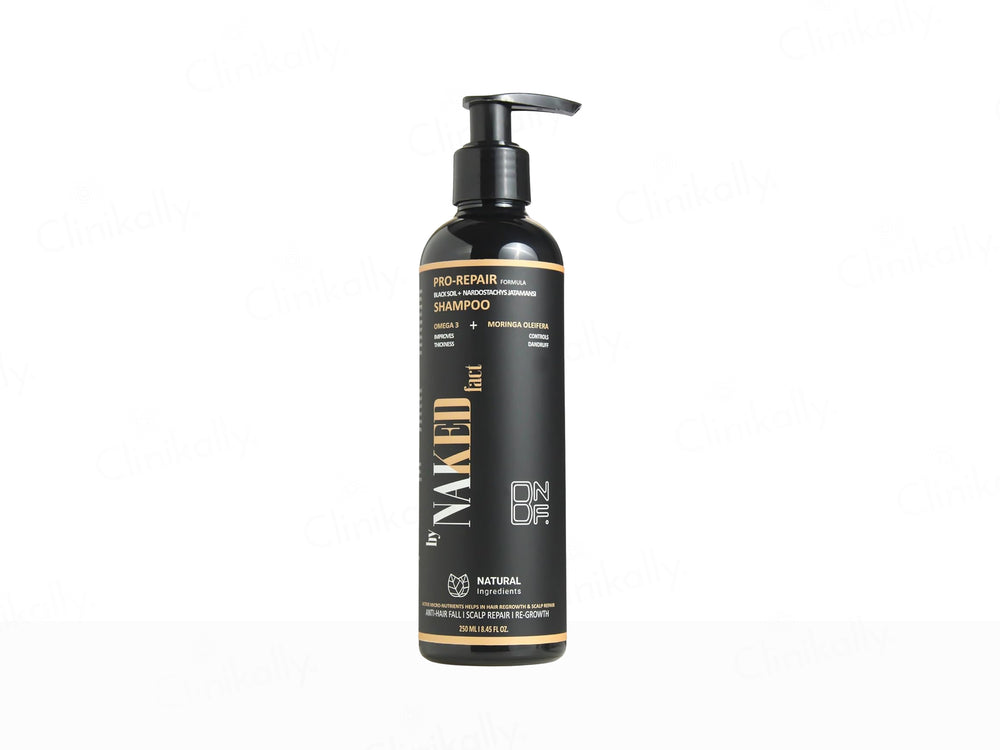 By Naked Fact Pro Repair Black Soil + Nardostachys Jatamansi Anti-Hairfall Shampoo
