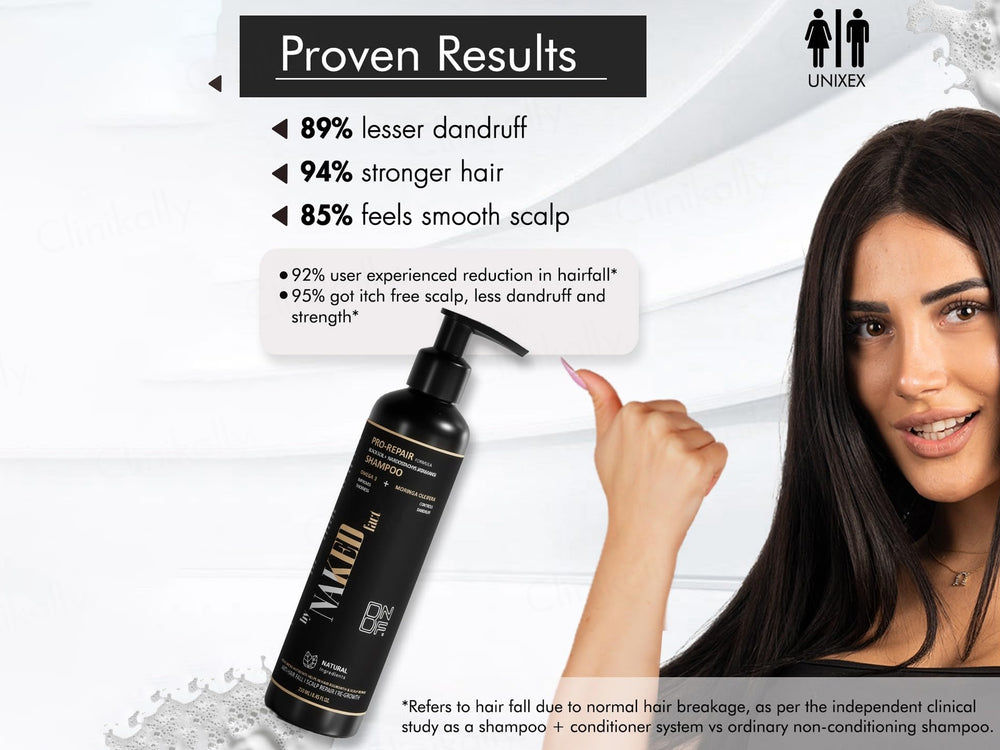 By Naked Fact Pro Repair Black Soil + Nardostachys Jatamansi Anti-Hairfall Shampoo
