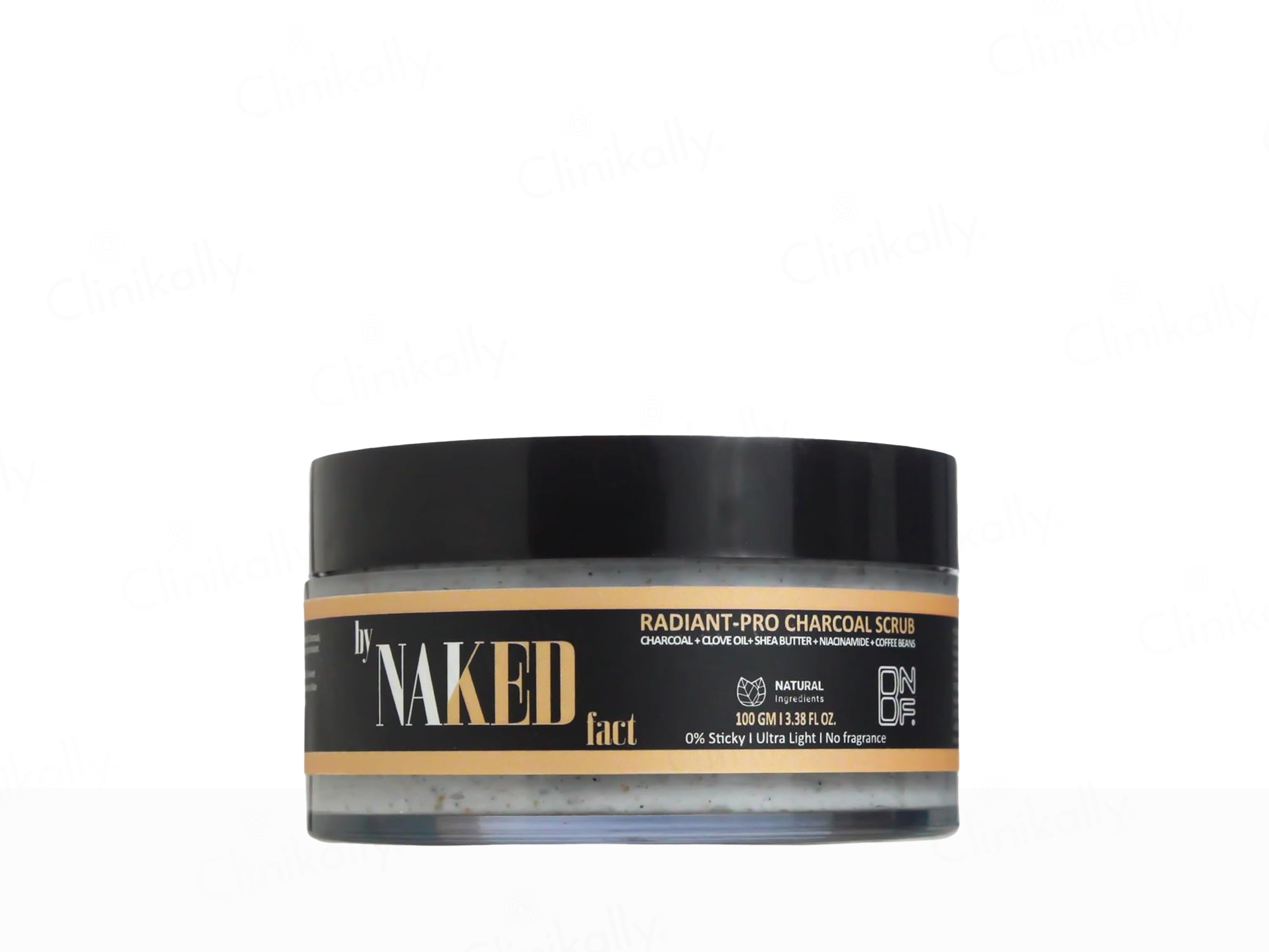 By Naked Fact Radiant-Pro Charcoal Scrub
