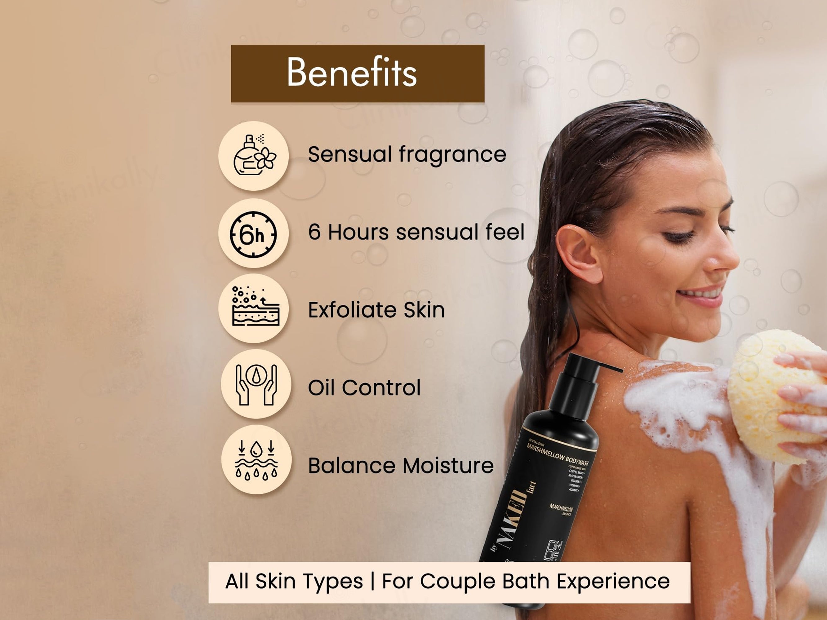 By Naked Fact Revitalizing Cupid Marshmellow Bodywash