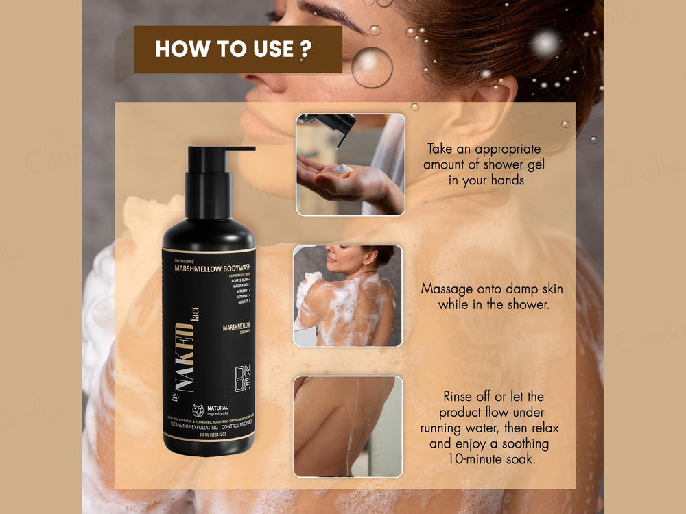 By Naked Fact Revitalizing Cupid Marshmellow Bodywash