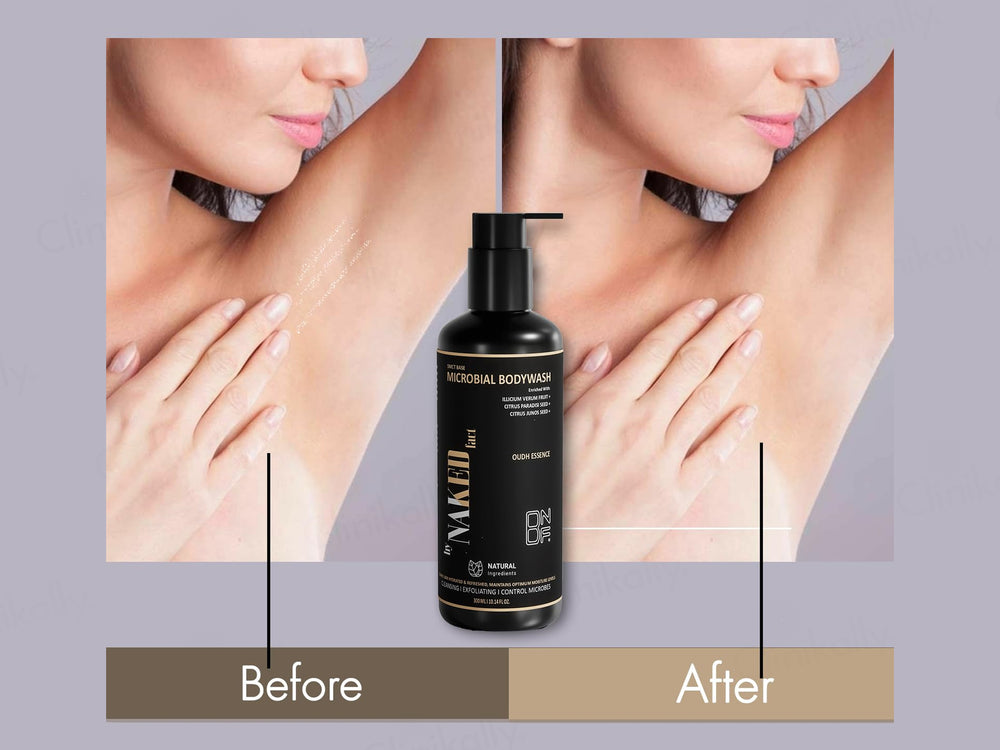 By Naked Fact SMCT Base Anti-Microbial Bodywash