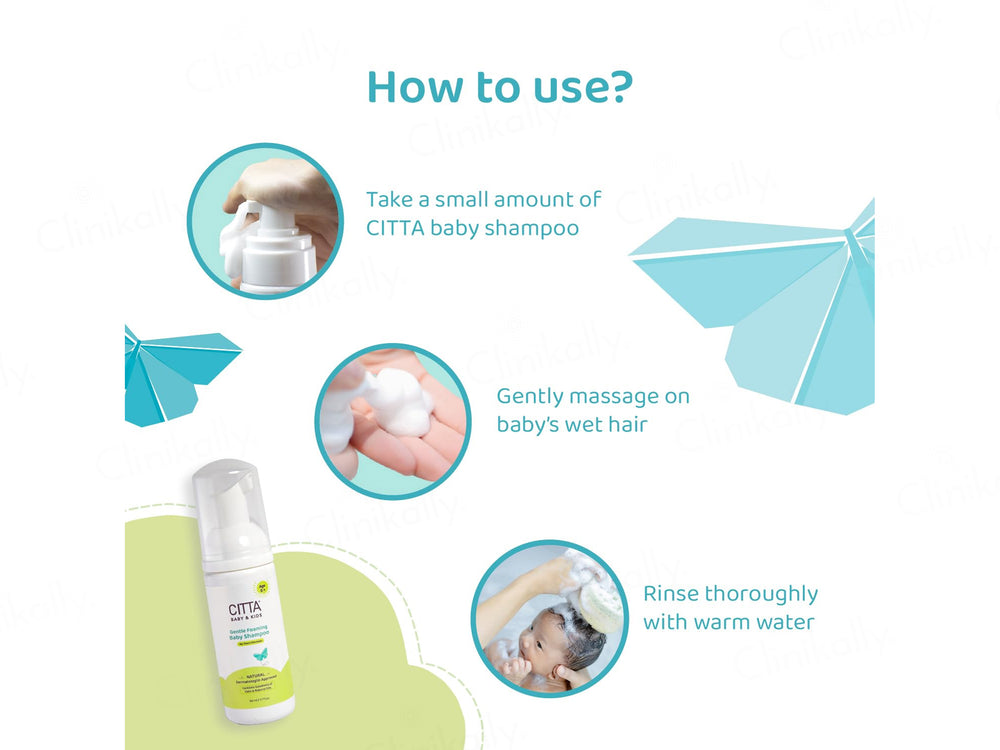 CITTA Baby & Kids Gentle Foaming Shampoo