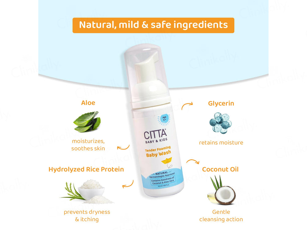 CITTA Baby & Kids Tender Foaming Wash