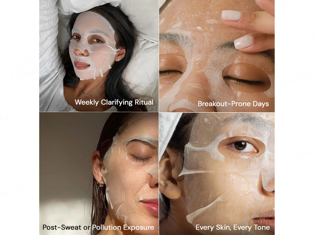CITTA Breakout Ka Breakup Clarifying Face Sheet Mask