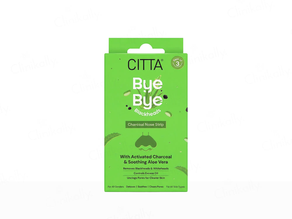CITTA Bye Bye Blackheads Charcoal Nose Strip